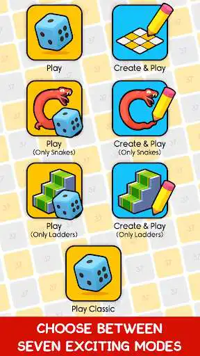 Play Snakes and Ladders -Create & Play- Free Board Game as an online game Snakes and Ladders -Create & Play- Free Board Game with UptoPlay