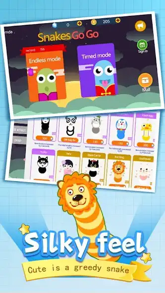 Play Snakes Go Go as an online game Snakes Go Go with UptoPlay