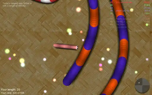 Play Snake Slide- Touch drag to move the snake head Play Snake Slide- Touch drag to move the snake head