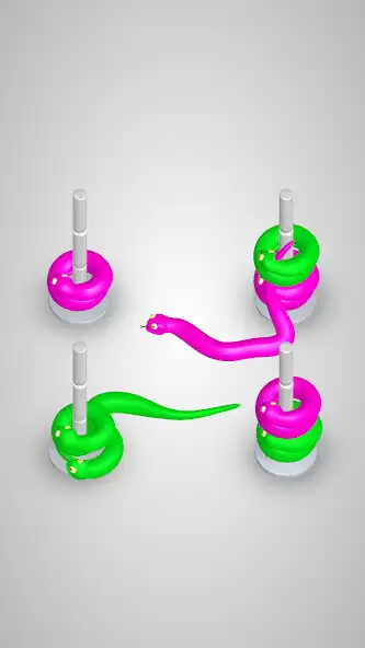 Play Snake Sort as an online game Snake Sort with UptoPlay
