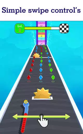 Play Snake Tail Challenge  and enjoy Snake Tail Challenge with UptoPlay