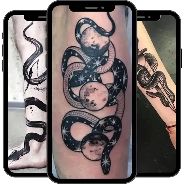 Play Snake Tattoo as an online game Snake Tattoo with UptoPlay