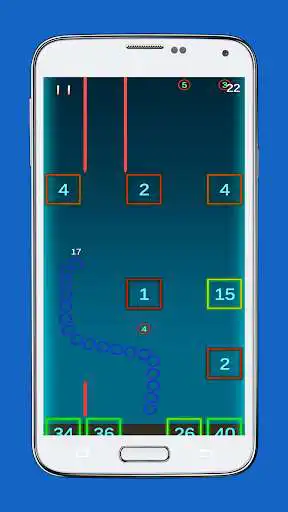 Play Snake Vs Block 2020 as an online game Snake Vs Block 2020 with UptoPlay