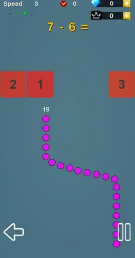 Play Snake vs Math as an online game Snake vs Math with UptoPlay
