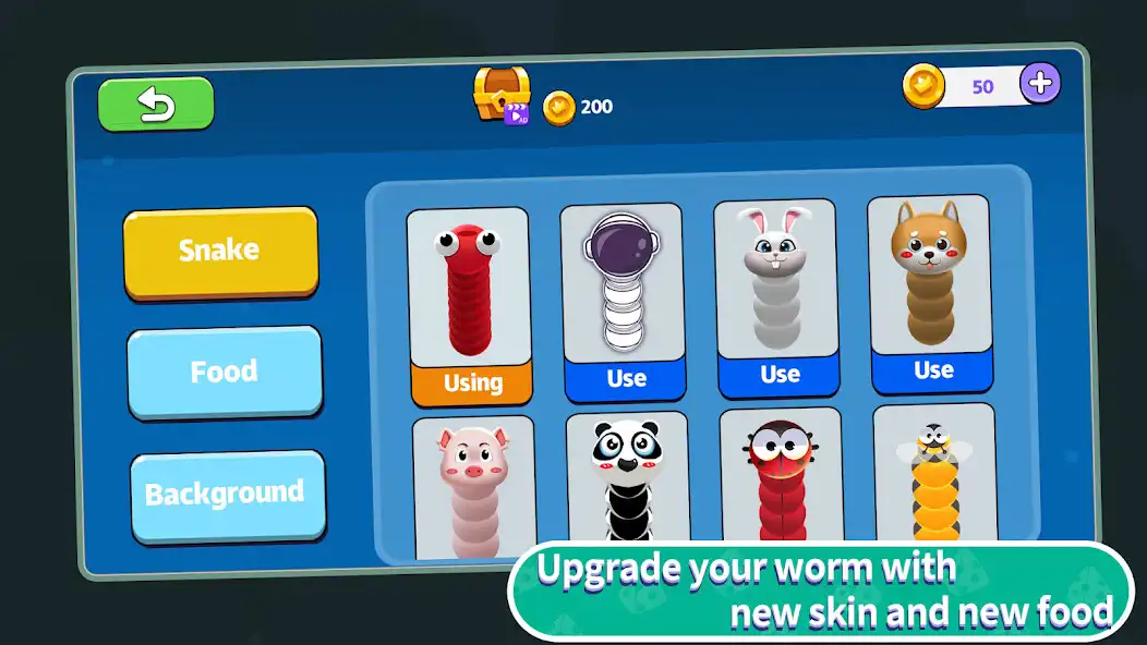 Play Snake VS Worm: AI Production  and enjoy Snake VS Worm: AI Production with UptoPlay