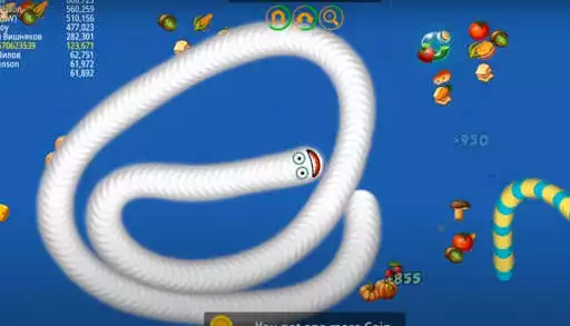 Play Snake Zone.io : Master Worm io as an online game Snake Zone.io : Master Worm io with UptoPlay