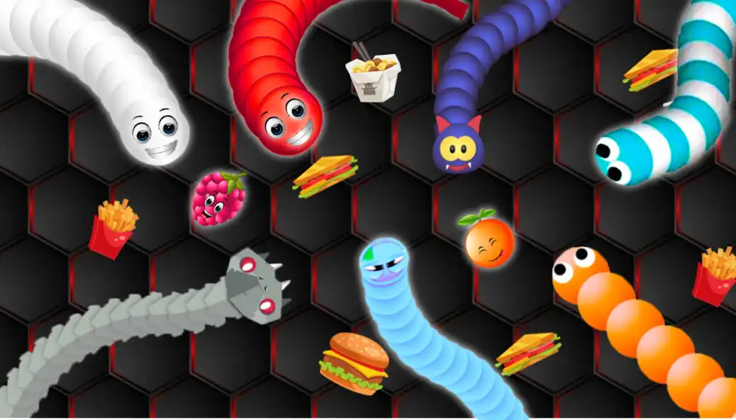 Play Snake Zone.io Worm War io as an online game Snake Zone.io Worm War io with UptoPlay