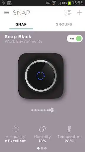 Play APK SNAP - AIR QUALITY BALANCER  and enjoy SNAP - AIR QUALITY BALANCER with UptoPlay com.elica.snap