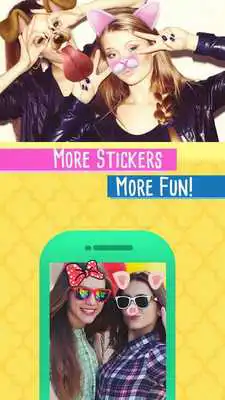 Play Snap Doggy Face Stickers Play Snap Doggy Face Stickers