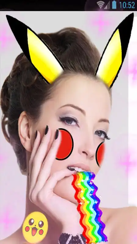Play Snap filters poke emojis