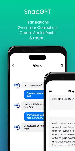 Play SnapGPT: Smart AI Chat  and enjoy SnapGPT: Smart AI Chat with UptoPlay