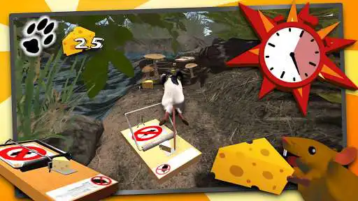 Play Snappy Mouse Run - Dizzy Running as an online game Snappy Mouse Run - Dizzy Running with UptoPlay