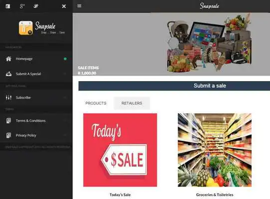 Play SnapSale Daily Specials