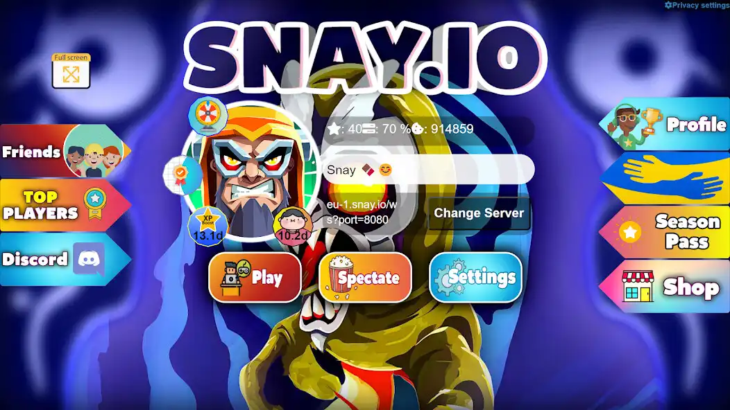 Play Snay.io  and enjoy Snay.io with UptoPlay