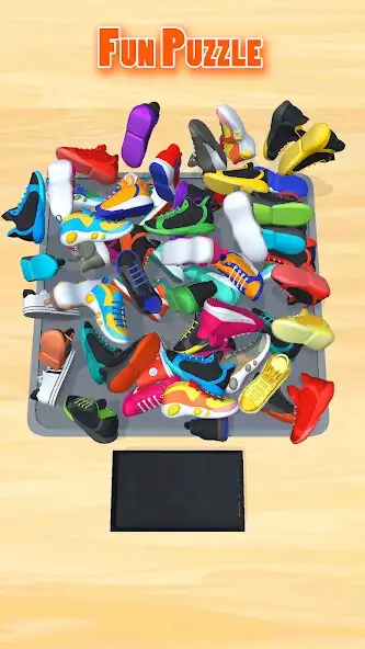 Play Sneaker Sort - Sorting Puzzle as an online game Sneaker Sort - Sorting Puzzle with UptoPlay