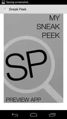 Play Sneak Peek