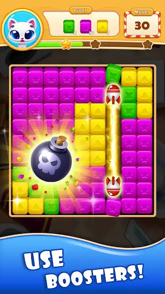 Play Sneaky Star: Cube Blast Puzzle as an online game Sneaky Star: Cube Blast Puzzle with UptoPlay