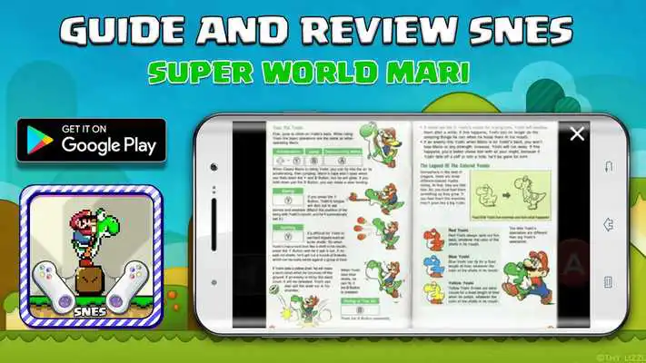 Play SNES Super Mari World - Guide Board  story