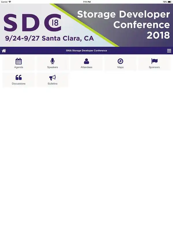 Play SNIA Storage Developer Conference