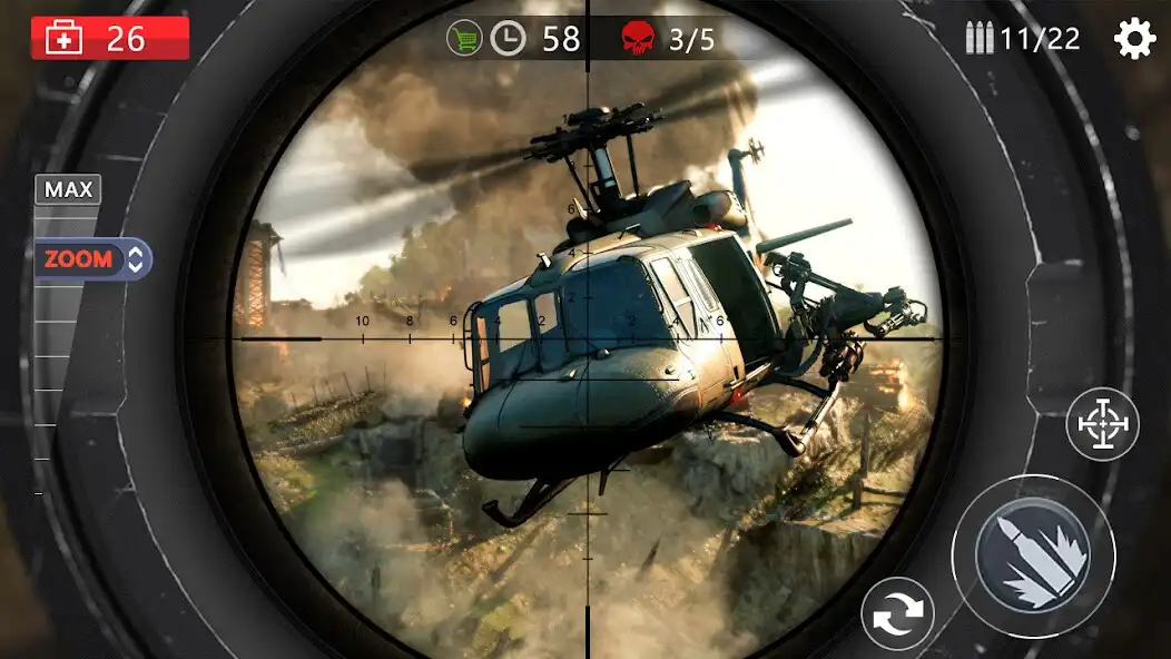 Play Sniper 3D Gun Shooter: Offline  and enjoy Sniper 3D Gun Shooter: Offline with UptoPlay