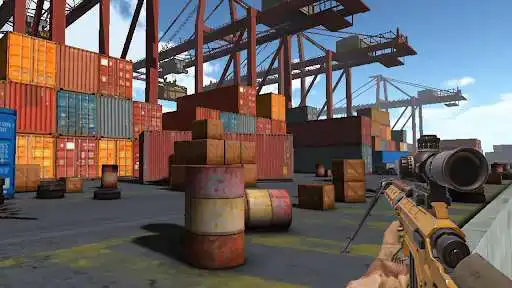 Play Sniper 3D Shooting - Free FPS Game as an online game Sniper 3D Shooting - Free FPS Game with UptoPlay