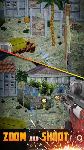Play Sniper Aim: Kill all Enemies as an online game Sniper Aim: Kill all Enemies with UptoPlay