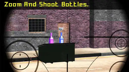 Play Sniper Bottle Shooter Expert: Offline Shooter Game as an online game Sniper Bottle Shooter Expert: Offline Shooter Game with UptoPlay