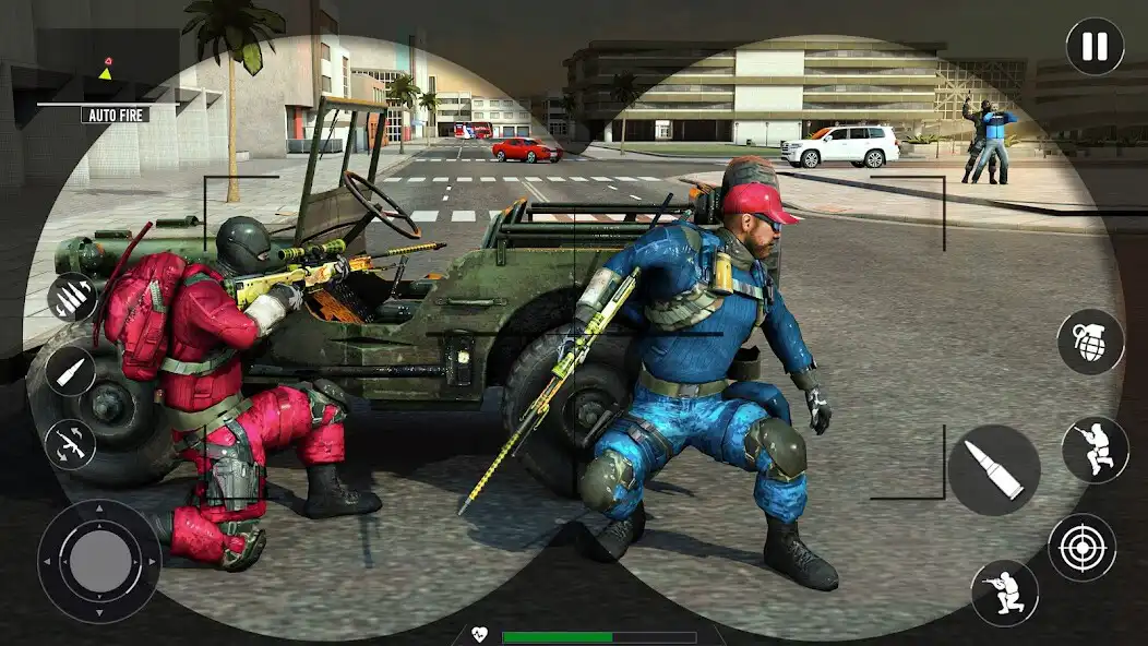 Play Sniper City 3D: Shooting Games as an online game Sniper City 3D: Shooting Games with UptoPlay