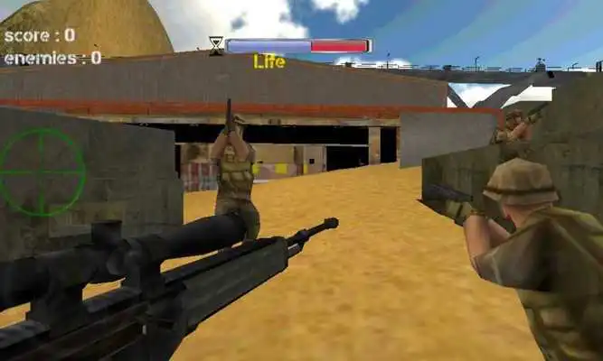 Play Sniper Desert Assassin