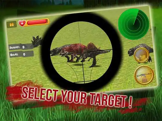 Play Sniper Dino 3D: World Jurassic