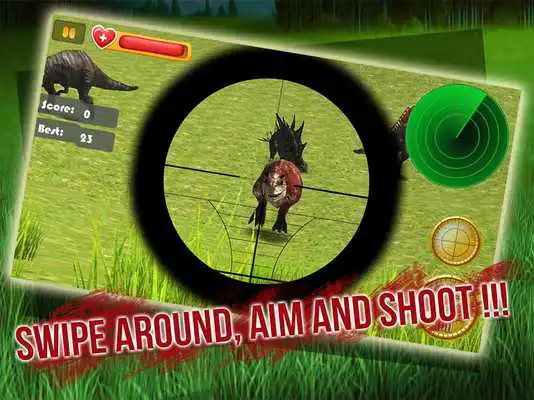 Play Sniper Dino 3D: World Jurassic