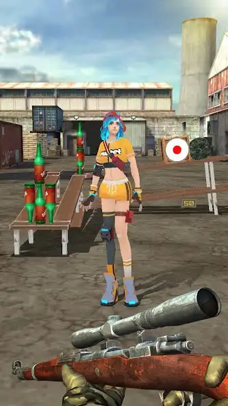 Play Sniper Fire：3D Shooting Game as an online game Sniper Fire：3D Shooting Game with UptoPlay
