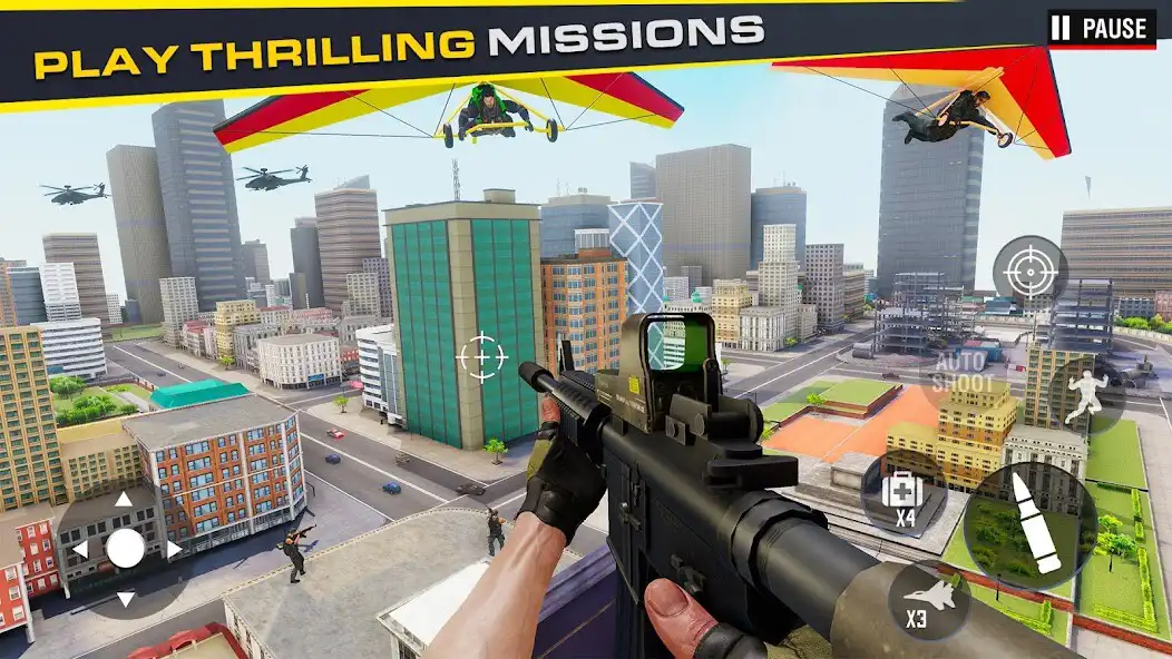 Play Sniper Gun Attack 3D Shoot War  and enjoy Sniper Gun Attack 3D Shoot War with UptoPlay