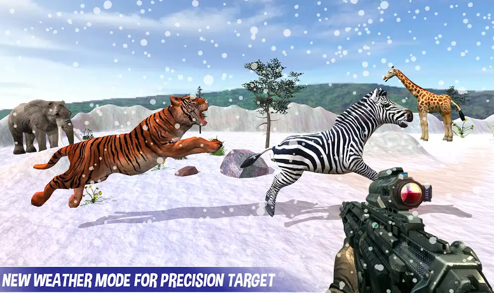 Play Sniper Hunting - Wild Animals Shooting Adventure as an online game Sniper Hunting - Wild Animals Shooting Adventure with UptoPlay