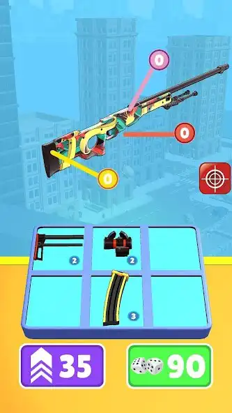 Play Sniper Merge as an online game Sniper Merge with UptoPlay