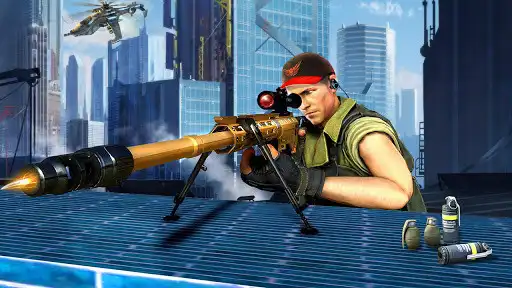 Play Sniper Offline - 3D FPS Shooting Strike Game  and enjoy Sniper Offline - 3D FPS Shooting Strike Game with UptoPlay