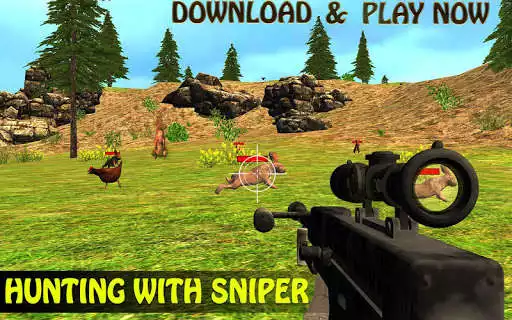 Play Sniper Rabbit Hunting Safari as an online game Sniper Rabbit Hunting Safari with UptoPlay