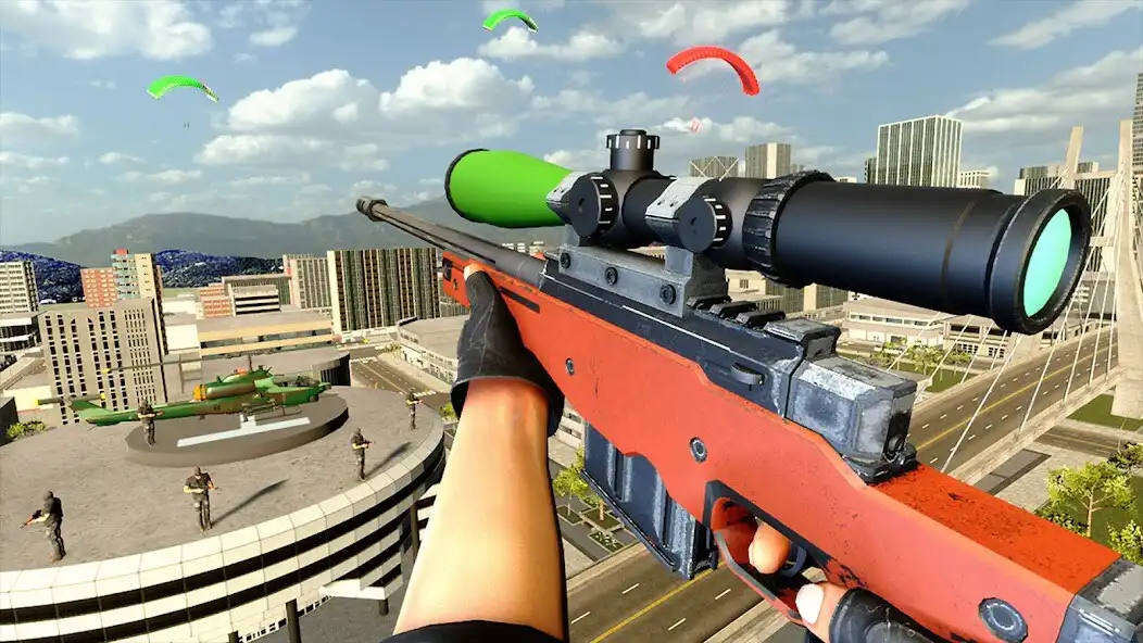 Play Sniper Shooter: Fps gun Game as an online game Sniper Shooter: Fps gun Game with UptoPlay