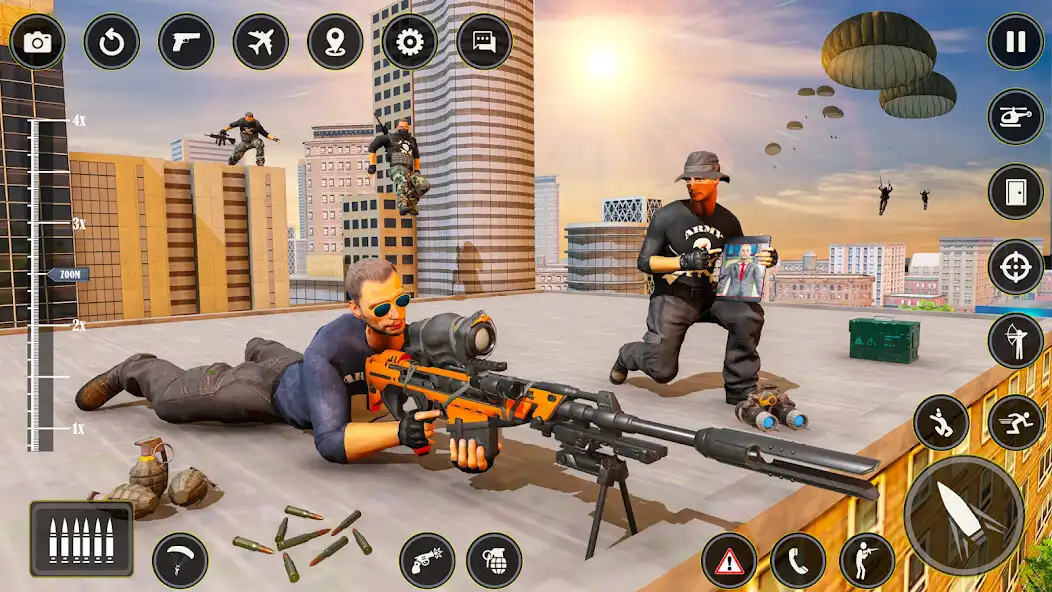 Play Sniper Shooter Game Offline as an online game Sniper Shooter Game Offline with UptoPlay