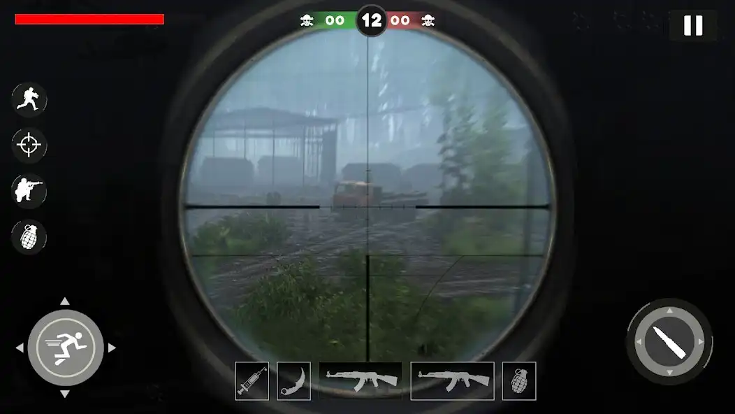 Play Sniper Shooter Gun Survival 3D as an online game Sniper Shooter Gun Survival 3D with UptoPlay