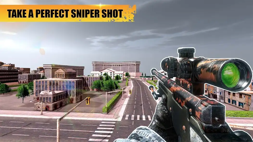 Play Sniper Shooting FPS Commando as an online game Sniper Shooting FPS Commando with UptoPlay