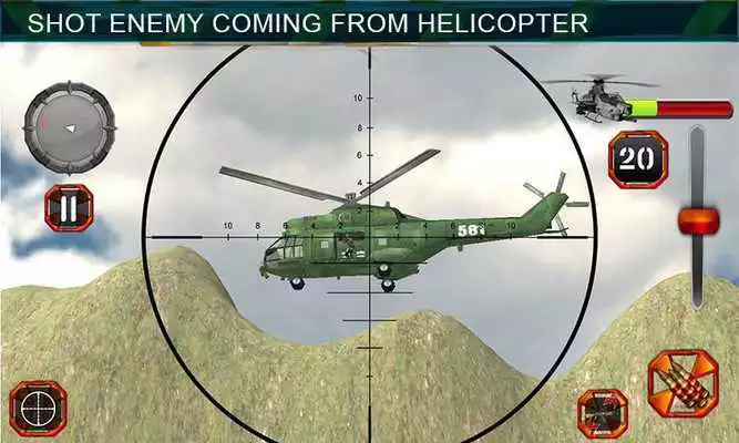 Play Sniper Shooting Heli Action