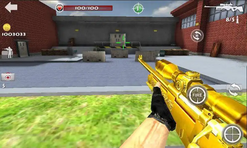 Play Sniper Shoot Strike 3D as an online game Sniper Shoot Strike 3D with UptoPlay