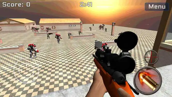 Play Sniper Warrior: Mech Hunter