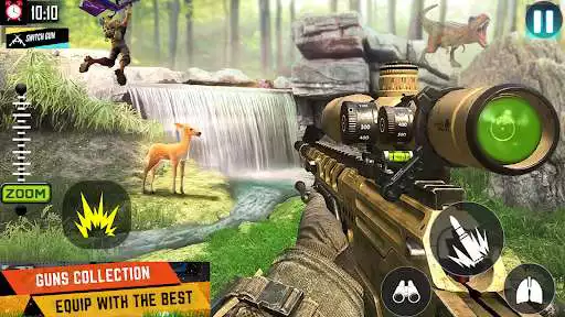 Play Sniper Wild Deer Hunt Gun Game  and enjoy Sniper Wild Deer Hunt Gun Game with UptoPlay