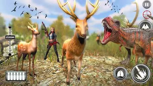 Play Sniper Wild Deer Hunt Gun Game as an online game Sniper Wild Deer Hunt Gun Game with UptoPlay