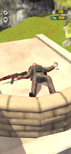 Play Sniper zone: Gun shooting game as an online game Sniper zone: Gun shooting game with UptoPlay