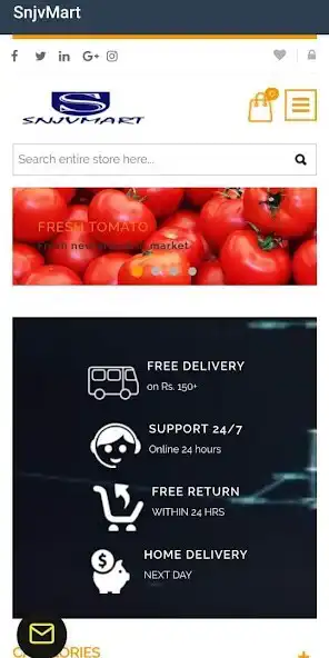 Play SnjvMart as an online game SnjvMart with UptoPlay