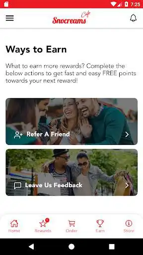 Play Snocreams Cafe Rewards  and enjoy Snocreams Cafe Rewards with UptoPlay