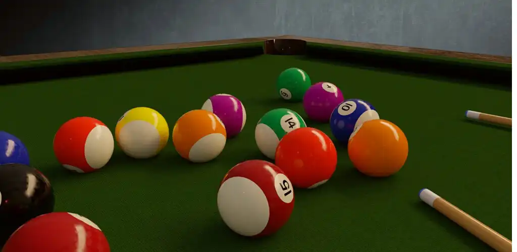 Play Snooker (8 pool) as an online game Snooker (8 pool) with UptoPlay